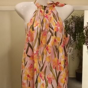 Maison Jules Iris Garden Sleeveless Blouse